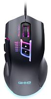 Мышь GMNG XM004 черный/красный оптическая (12800dpi) USB для ноутбука (8but)