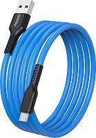 Кабель SMARTBUY (iK-12-S21bb) S21 MicroUSB синий, 2.4 А, сил., 1 м