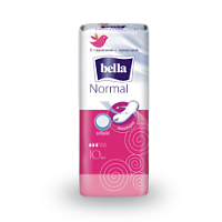 Прокладки "БЕЛЛА НОРМАЛ" [10 шт] {Без крыльев} (нов.дизайн(+)