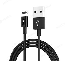USB кабель Lightning 1.0м HOCO X23 (черный) 2.0A