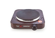 Плитка электрическая Centek CT-1506 <Siberia> 1конф ЧУГУН 155мм, 1000Вт, индикатор работы